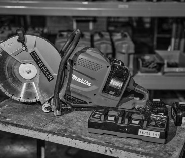 Doorslijper 350 mm ( 2 x 40volt Accu) - Droog / Nat 