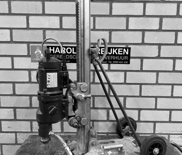 Diamantboormachine inclusief statief max 260mm