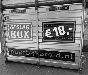 Opslagcontainer 2.20 x 3 meter