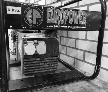 Stroomaggregaat benzine 4 kVA