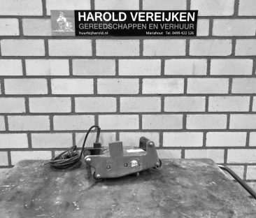 Muurfrees 22 mm. breed 230 V.