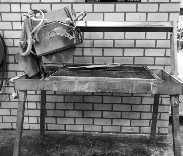 Tegelzaagtafel 350 bovengeleiding (80cm)