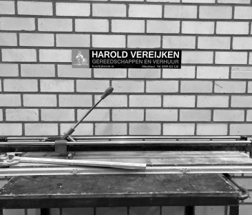 Tegelsnijplank 1250  mm.