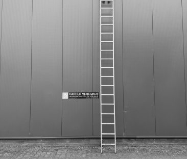 Dakladder met nokhaak