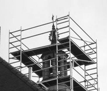 Schoorsteensteiger dubbelzijdig hoog 2 meter